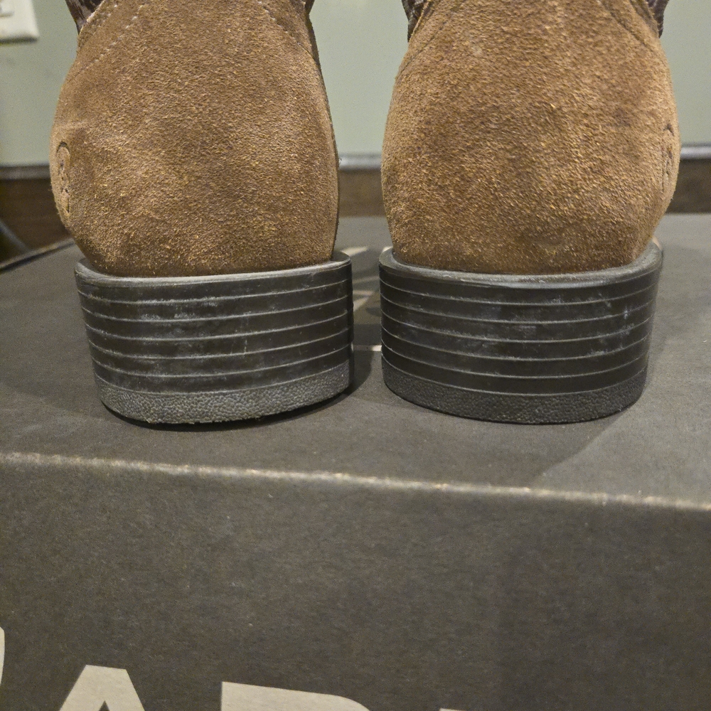 Ariat Camo and Brown Western Boots - Picture 7 of 11
